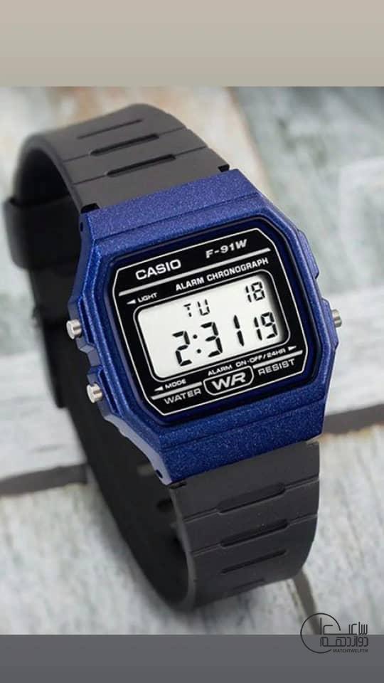 ساعت اسپرت اورجینال کاسیو وینتیج مدل F-91WM-2ADF - Image 2