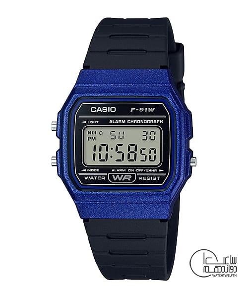 ساعت اسپرت اورجینال کاسیو وینتیج مدل F-91WM-2ADF