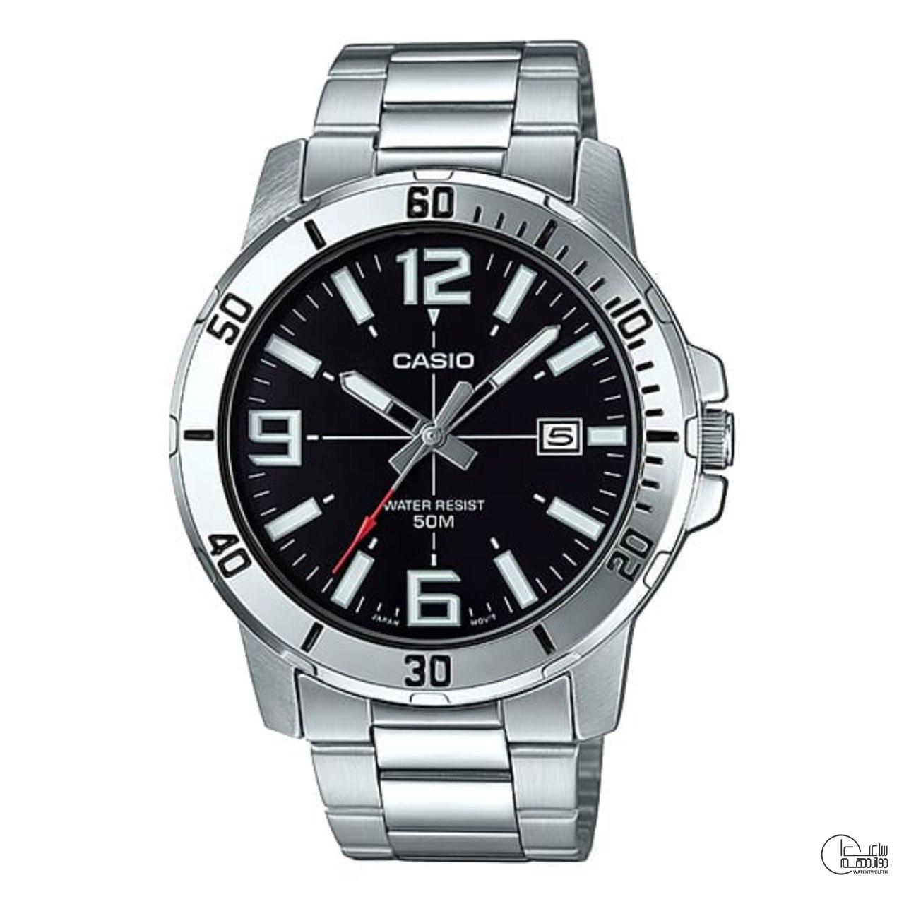 ساعت مچی مردانه اورجینال کاسیو مدل MTP-VD01D-1CV