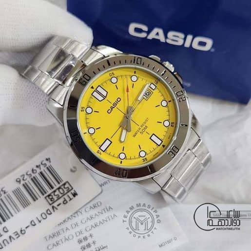 ساعت مچی مردانه اورجینال کاسیو مدل MTP-VD01D-9EV - Image 2