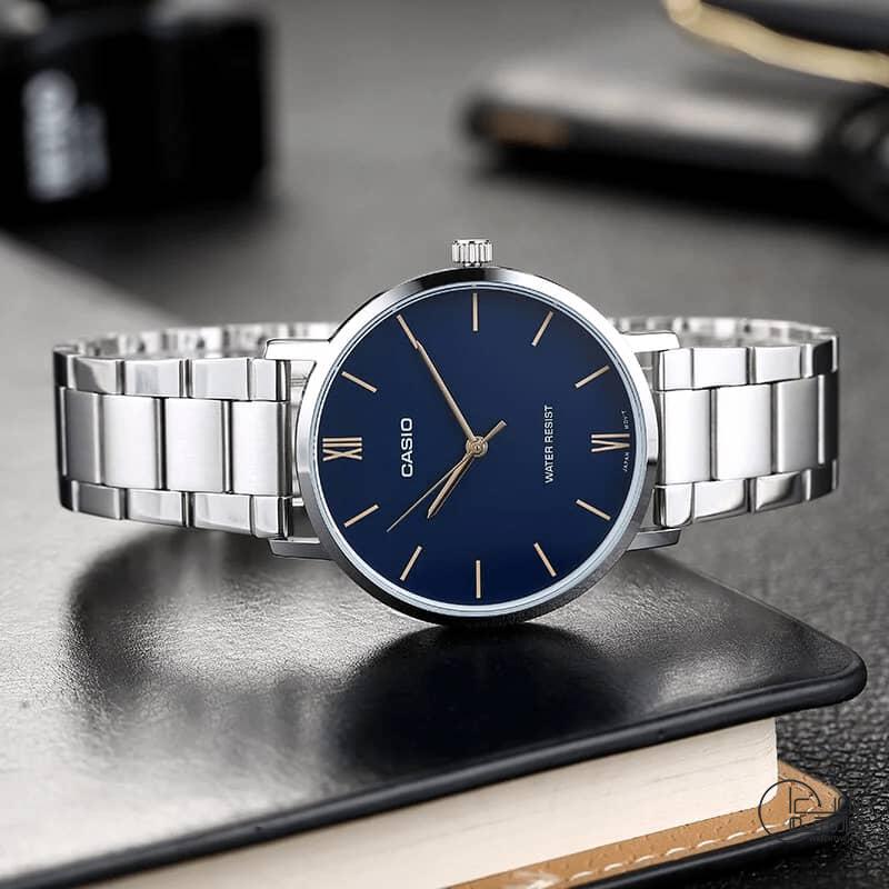 ساعت مچی مردانه اورجینال کاسیو مدل MTP-VT01D-2B - Image 2