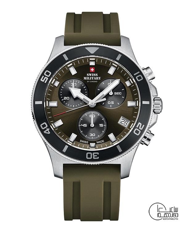 ساعت مچی مردانه اورجینال سوئیس میلیتاری مدل SM34067.09