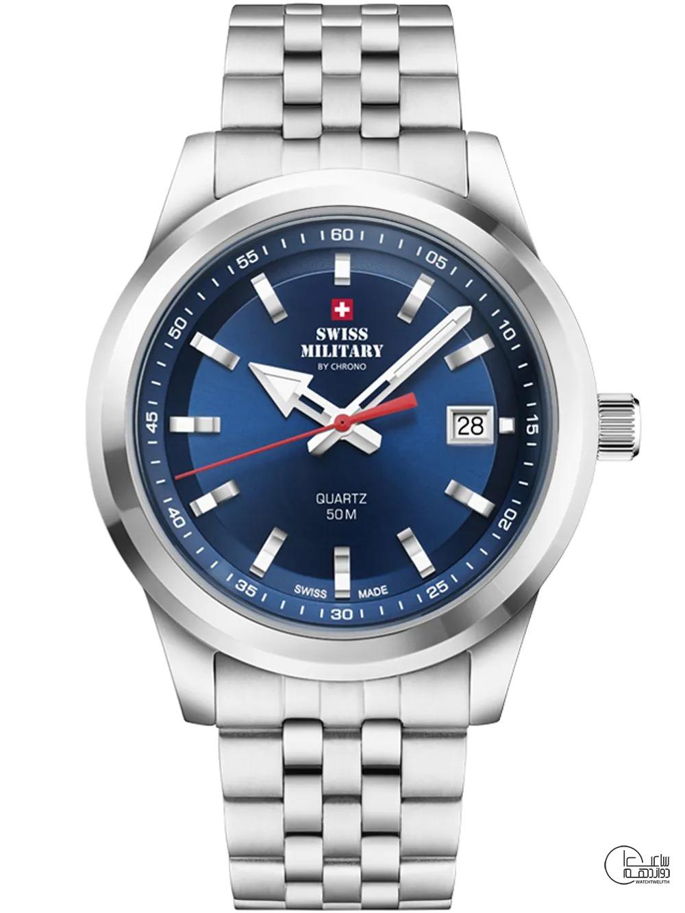 ساعت مچی مردانه اورجینال سوئیس میلیتاری مدل SM34094.03