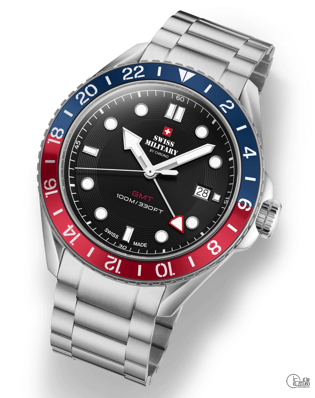 ساعت مچی مردانه اورجینال سوئیس میلیتاری مدل SM34095.01 - Image 5