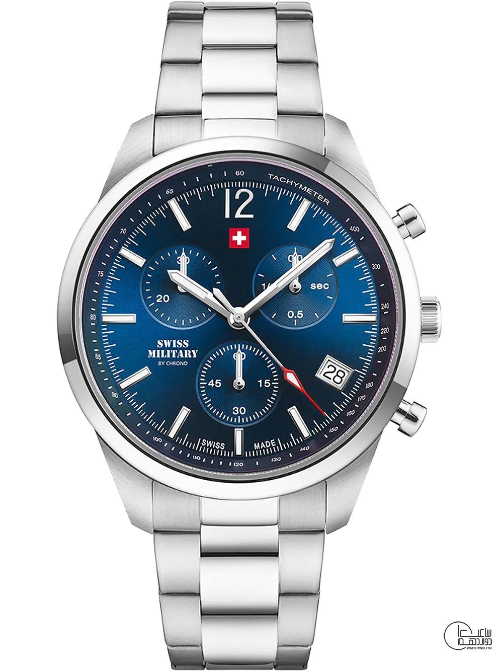 ساعت مچی مردانه اورجینال سوئیس میلیتاری مدل SM34097.03