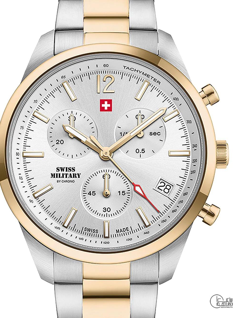 ساعت مچی مردانه اورجینال سوئیس میلیتاری مدل SM34097.05 - Image 4