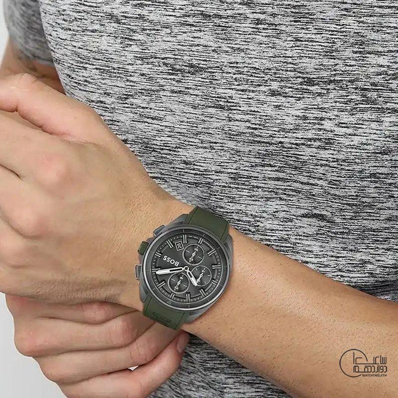 ساعت مچی مردانه اورجینال هوگو باس HUGO BOSS مدل HB1513952 - Image 3