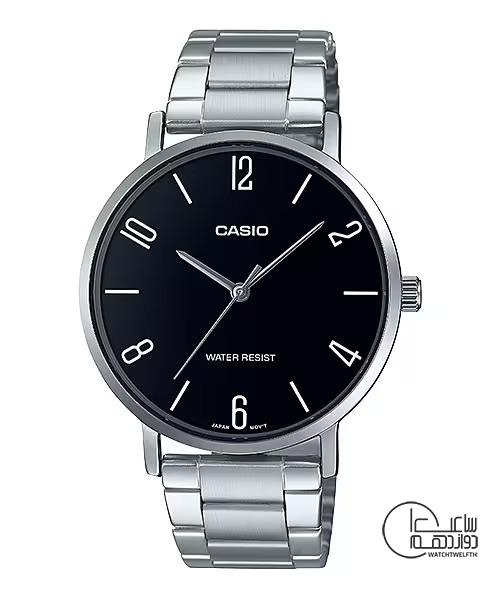 ساعت مچی مردانه اورجینال کاسیو مدل MTP-VT01D-1B2