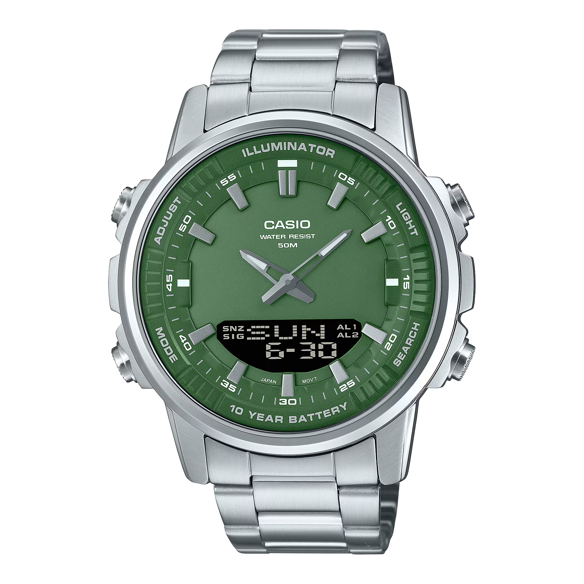 ساعت مچی مردانه اورجینال کاسیو مدل AMW-880D-3AV