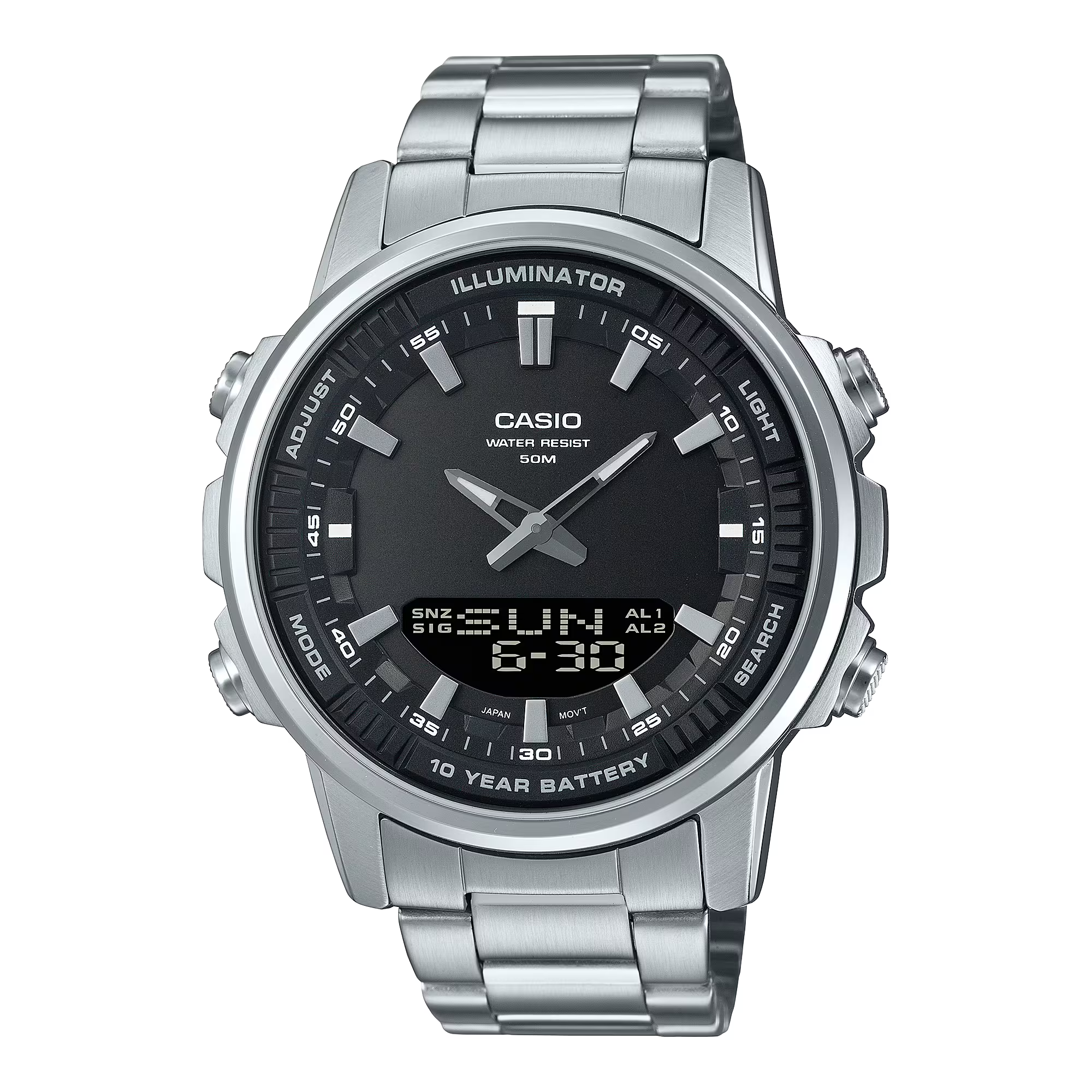 ساعت مچی مردانه اورجینال کاسیو مدل AMW-880D-1AV
